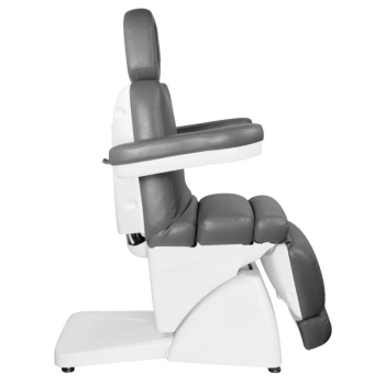 ActivShop FOTEL KOSMETYCZNY ELEKTR. AZZURRO 878 5 SILN. SZARY
